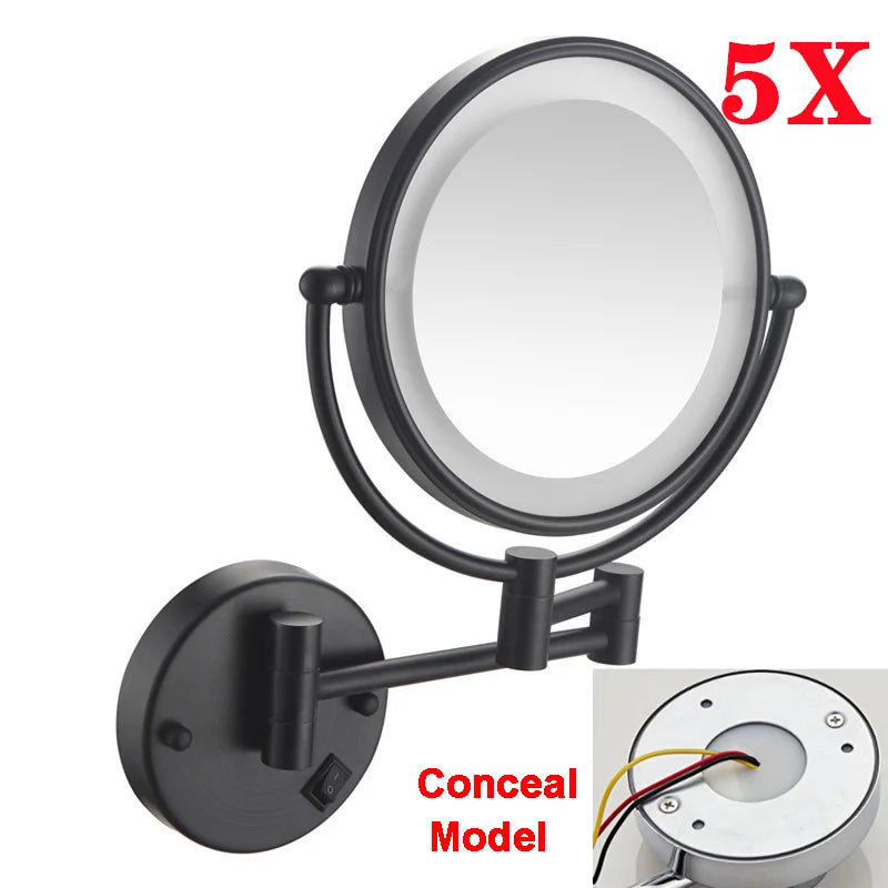 Brushed Gold LED Bathroom Mirrors