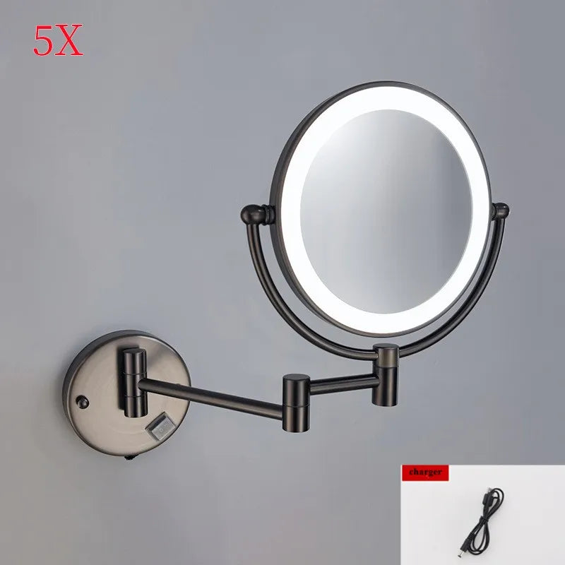Brushed Gold LED Bathroom Mirrors