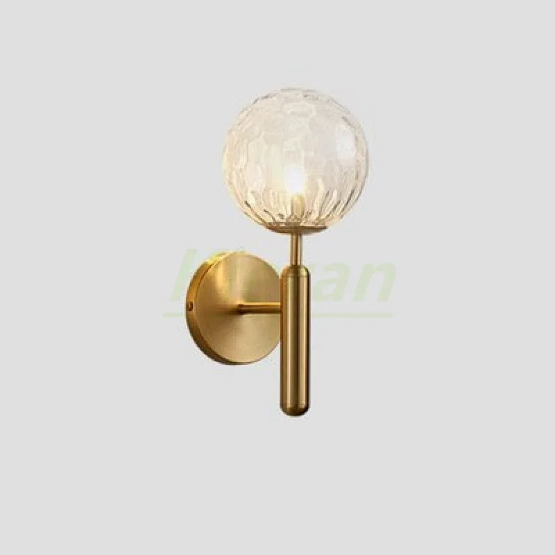 Nordic Modern Simple Glass Ball Led Wall Lamps