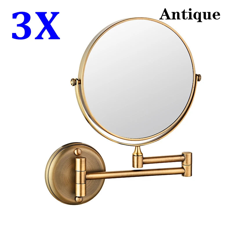 Brushed Gold LED Bathroom Mirrors