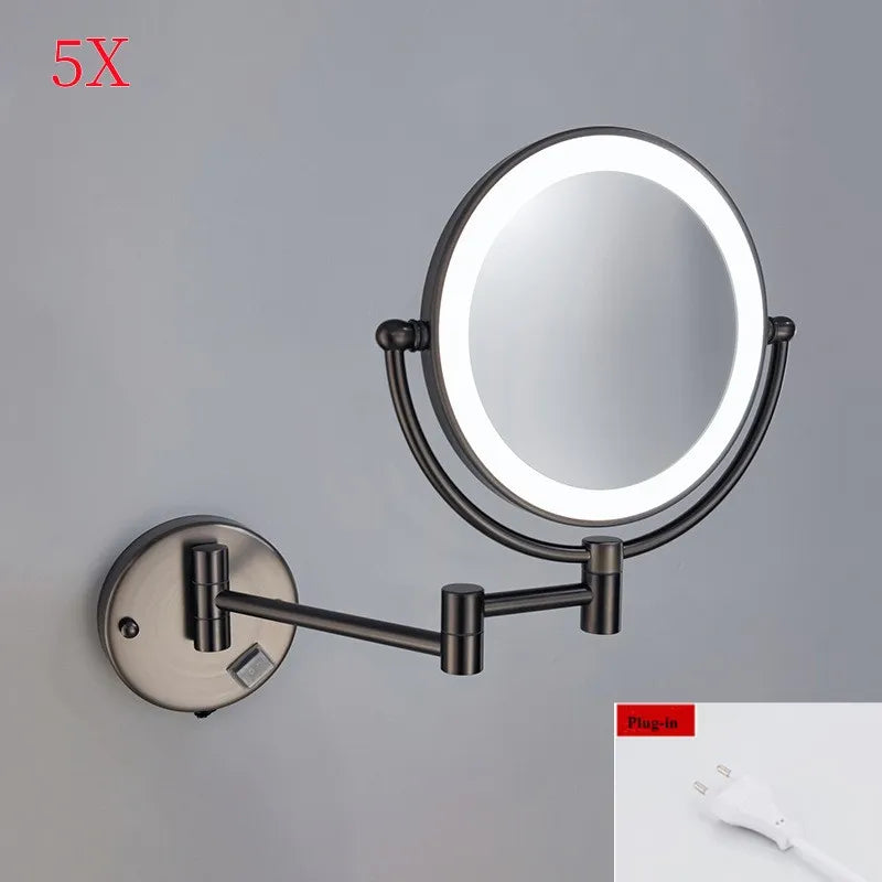 Brushed Gold LED Bathroom Mirrors