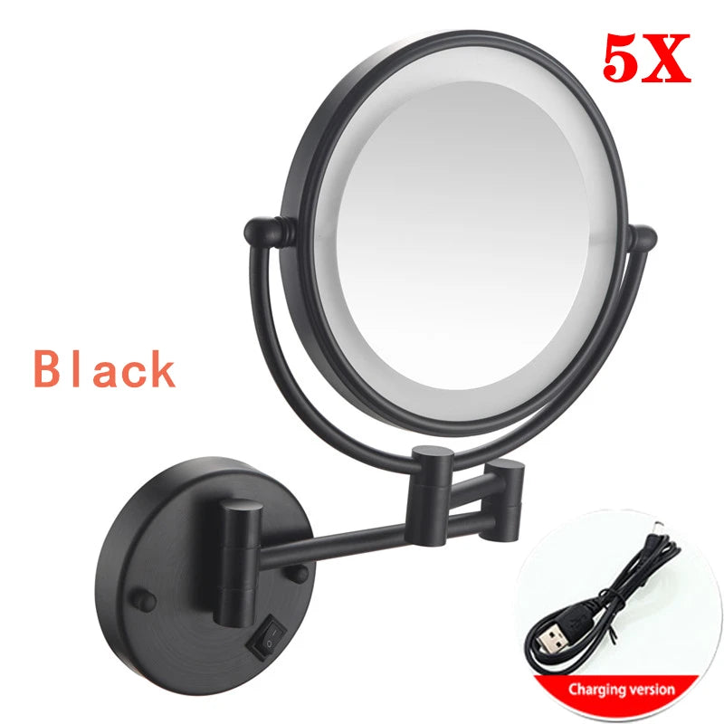 Brushed Gold LED Bathroom Mirrors