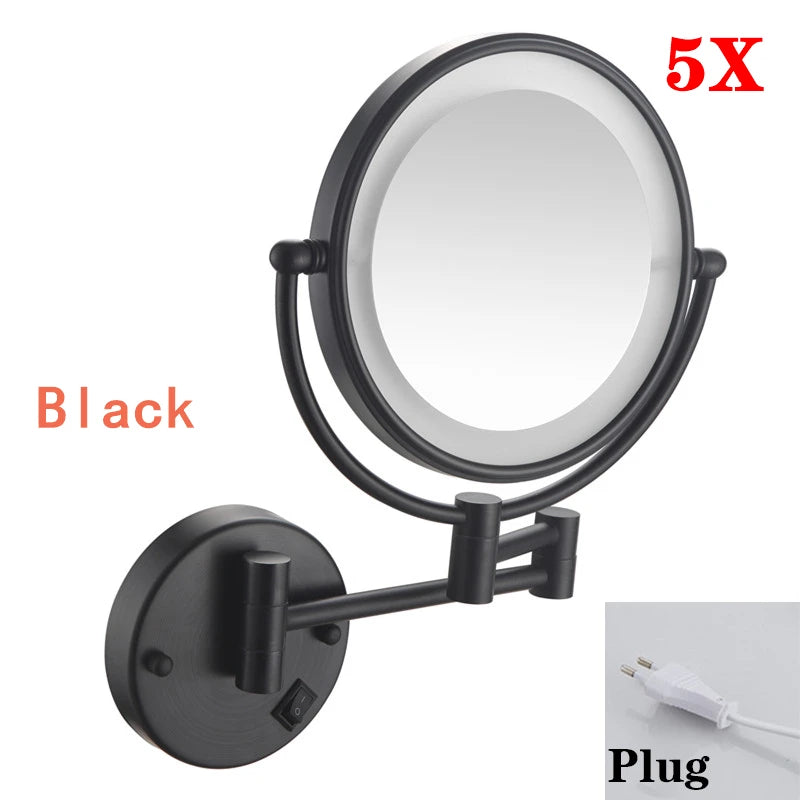 Brushed Gold LED Bathroom Mirrors