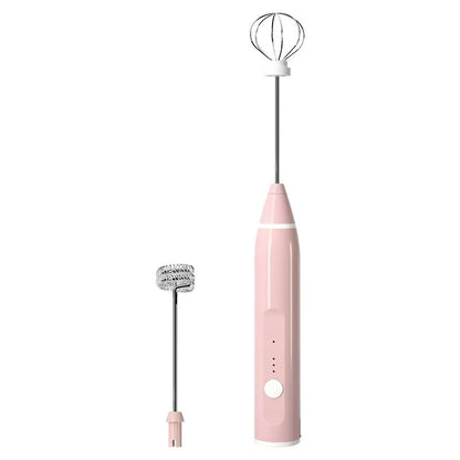 1 PCS Electric Milk Frother Portable Egg Beater