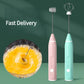 1 PCS Electric Milk Frother Portable Egg Beater