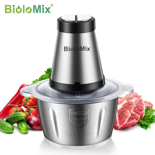 Stainless Steel 2L Capacity Electric Chopper